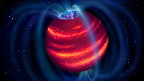 An artist's impression of a cold brown dwarf star, also called a failed star - Sputnik International