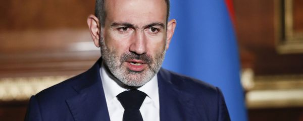 In this photo provided by the Armenian Prime Minister Press Service via PAN Photo, Armenian Prime Minister Nikol Pashinyan addresses the nation in Yerevan, Armenia, Tuesday, Oct. 27, 2020. In this photo provided by the Armenian Prime Minister Press Service via PAN Photo, Armenian Prime Minister Nikol Pashinyan addresses the nation in Yerevan, Armenia, Tuesday, Oct. 27, 2020. - Sputnik International