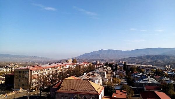 Stepanakert city in the morning of November 10, 2020 Stepanakert city in the morning of November 10, 2020 - Sputnik International