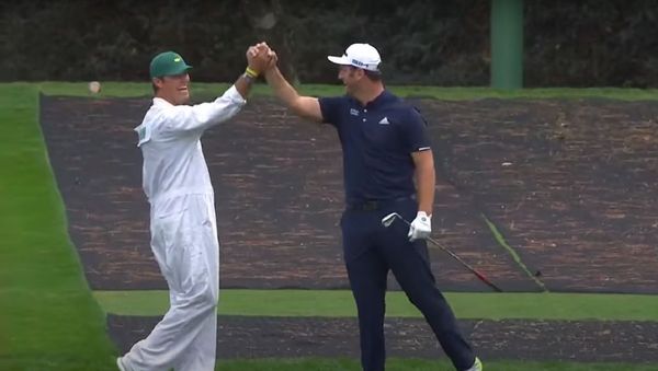 Jon Rahm skips to a hole-in-one on No. 16 | Masters Tuesday - Sputnik International