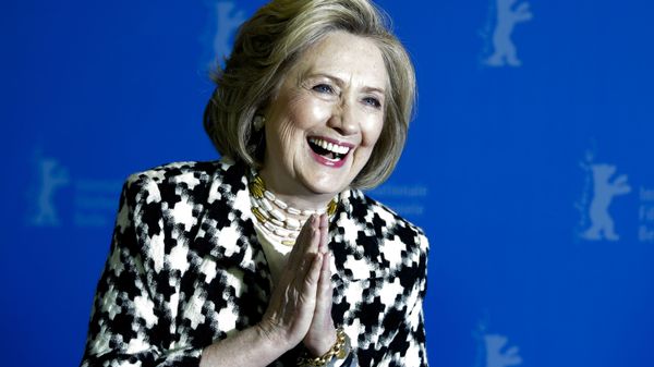 Former US Secretary of State, Hillary Clinton, poses for the photographers during a photo-call for the film 'Hillary' ' during the 70th International Film Festival Berlin, Berlinale in Berlin, Germany, Tuesday, Feb. 25, 2020 - Sputnik International