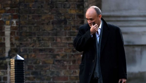 Dominic Cummings, special advisor for Britain's Prime Minister Boris Johnson, arrives at Downing Street, in London, Britain, November 12, 2020 - Sputnik International