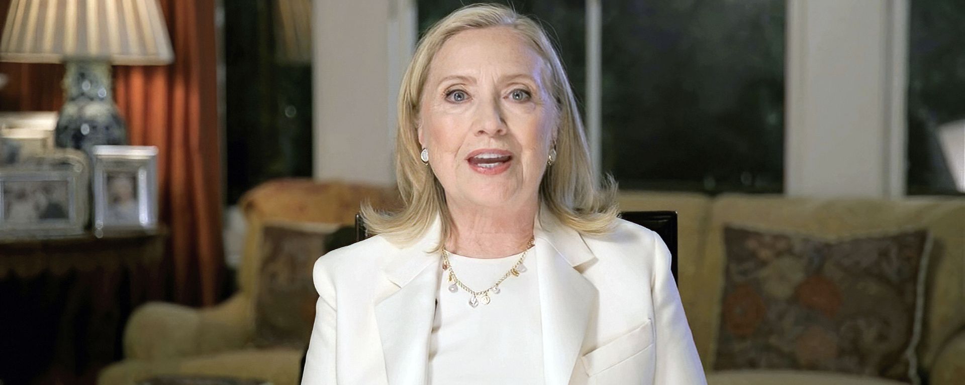 In this image from video, former Secretary of State Hillary Clinton speaks during the third night of the Democratic National Convention on Wednesday, Aug. 19, 2020. In this image from video, former Secretary of State Hillary Clinton speaks during the third night of the Democratic National Convention on Wednesday, Aug. 19, 2020. - Sputnik International, 1920, 17.02.2022
