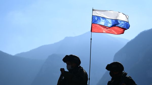 Russian peacekeepers in Nagorno-Karabakh - Sputnik International
