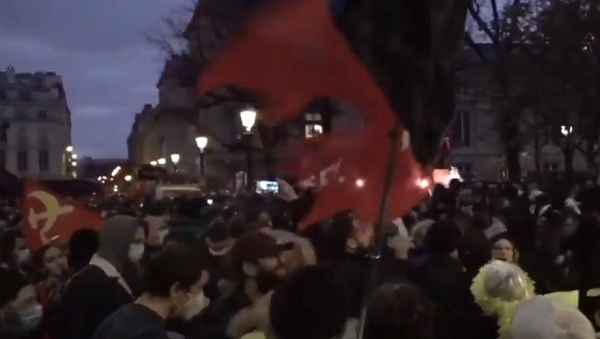 Protests in Paris - Sputnik International