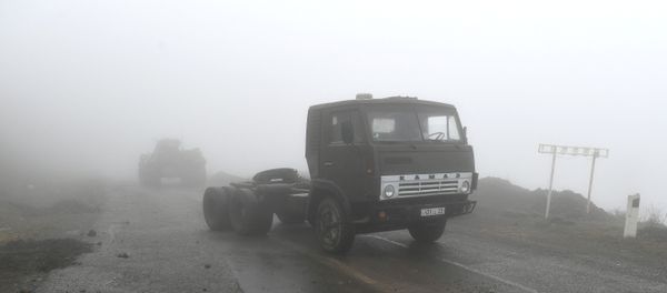 Russian Peacekeepers in Lachin Corridor Russian Peacekeepers in Lachin Corridor - Sputnik International