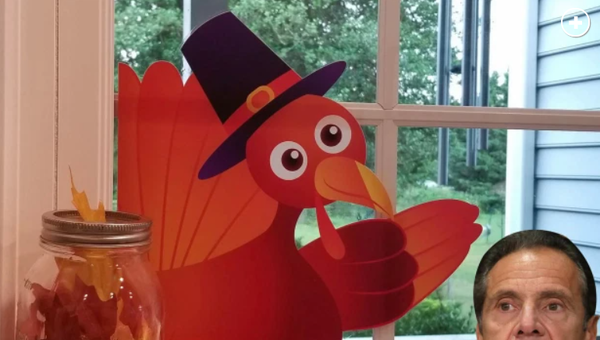 The Andrew Cuomo Thanksgiving window sticker - Sputnik International