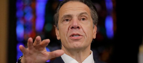 New York Governor Andrew Cuomo delivers remarks on the coronavirus disease (COVID-19) at the Riverside Church in Manhattan, New York City, U.S., November 15, 2020. New York Governor Andrew Cuomo delivers remarks on the coronavirus disease (COVID-19) at the Riverside Church in Manhattan, New York City, U.S., November 15, 2020. - Sputnik International