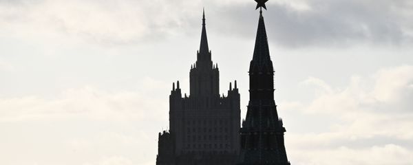 A view of the Russian Foreign Ministry and one of the Kremlin towers A view of the Russian Foreign Ministry and one of the Kremlin towers - Sputnik International