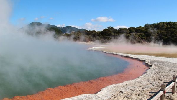   Volcanic lake. New Zeland - Sputnik International