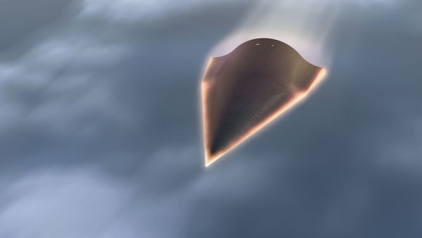 DARPA's HTV-2 reenters atmosphere (artist impression) - Sputnik International