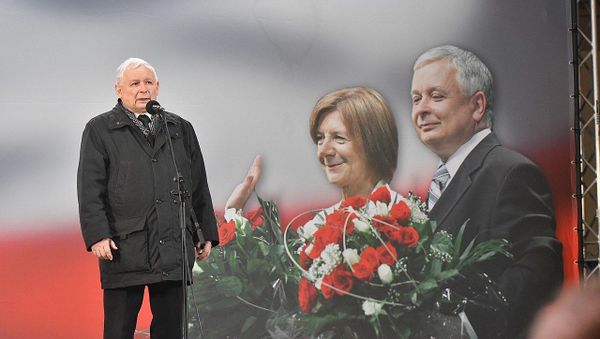 Former Polish Prime Minister Jarosław Kaczyński, brother of the President of Poland Lech Kaczyński. Basilica of St. John the Baptist in Warsaw, March of Remembrance, memory appeal in front of the Presidential Palace. Evening celebration of the 9th anniversary of the Smolensk disaster - Sputnik International