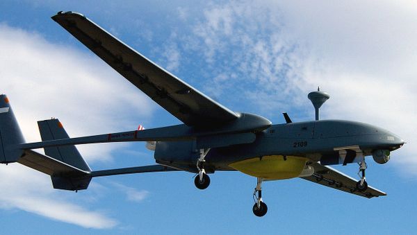 IAI Heron 1 in flight  - Sputnik International