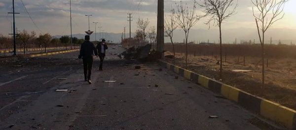 A view shows the site of the attack that killed Prominent Iranian scientist Mohsen Fakhrizadeh, outside Tehran, Iran, November 27, 2020. A view shows the site of the attack that killed Prominent Iranian scientist Mohsen Fakhrizadeh, outside Tehran, Iran, November 27, 2020. - Sputnik International