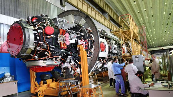 Preparation for launch of the Nauka ('Science') module to the ISS, July 2020. - Sputnik International