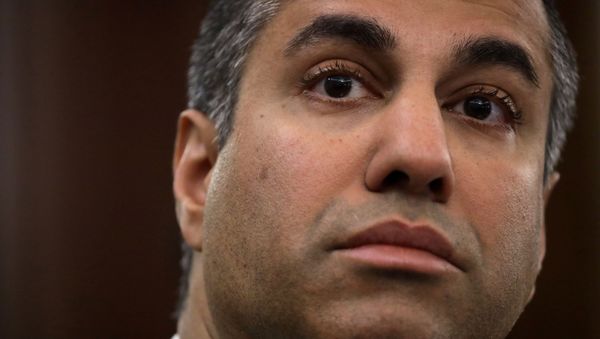 Chairman of Federal Communications Commission Ajit Pai testifies during an oversight hearing held by the U.S. Senate Commerce, Science, and Transportation Committee to examine the Federal Communications Commission (FCC), in Washington, U.S. June 24, 2020. - Sputnik International