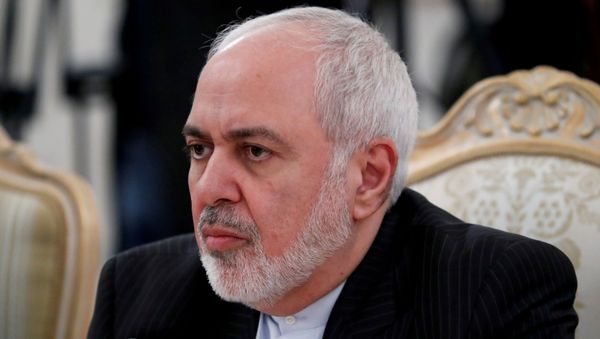 Iran's Foreign Minister Mohammad Javad Zarif looks on during a meeting with Russia's Foreign Minister Sergei Lavrov, in Moscow, Russia December 30, 2019. - Sputnik International