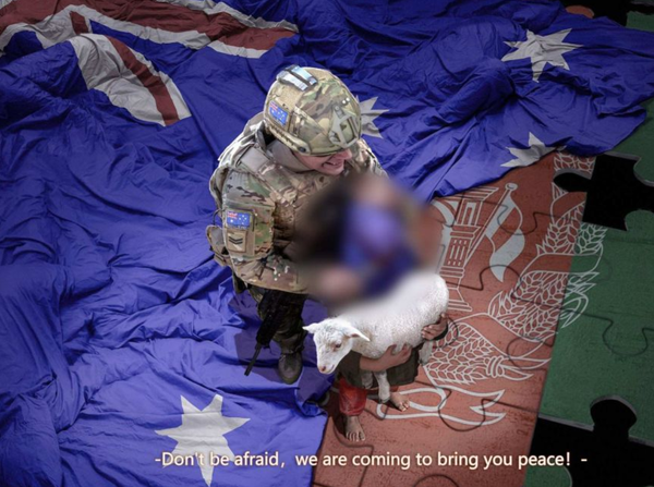 'Effort to Protect Mankind': Alleged Chinese Artist of Doctored Aussie Soldier Pic Explains Himself 'Effort to Protect Mankind': Alleged Chinese Artist of Doctored Aussie Soldier Pic Explains Himself - Sputnik International