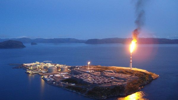 The island of Melkøya in Norway - Sputnik International