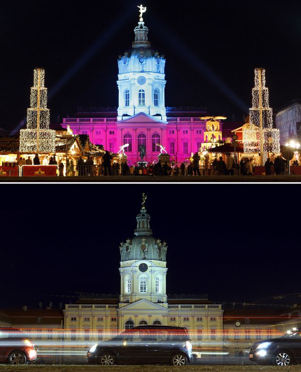 Комбо-фото рождественской ярмарки в Берлине, 2008 и 2020 годы Комбо-фото рождественской ярмарки в Берлине, 2008 и 2020 годы - Sputnik International