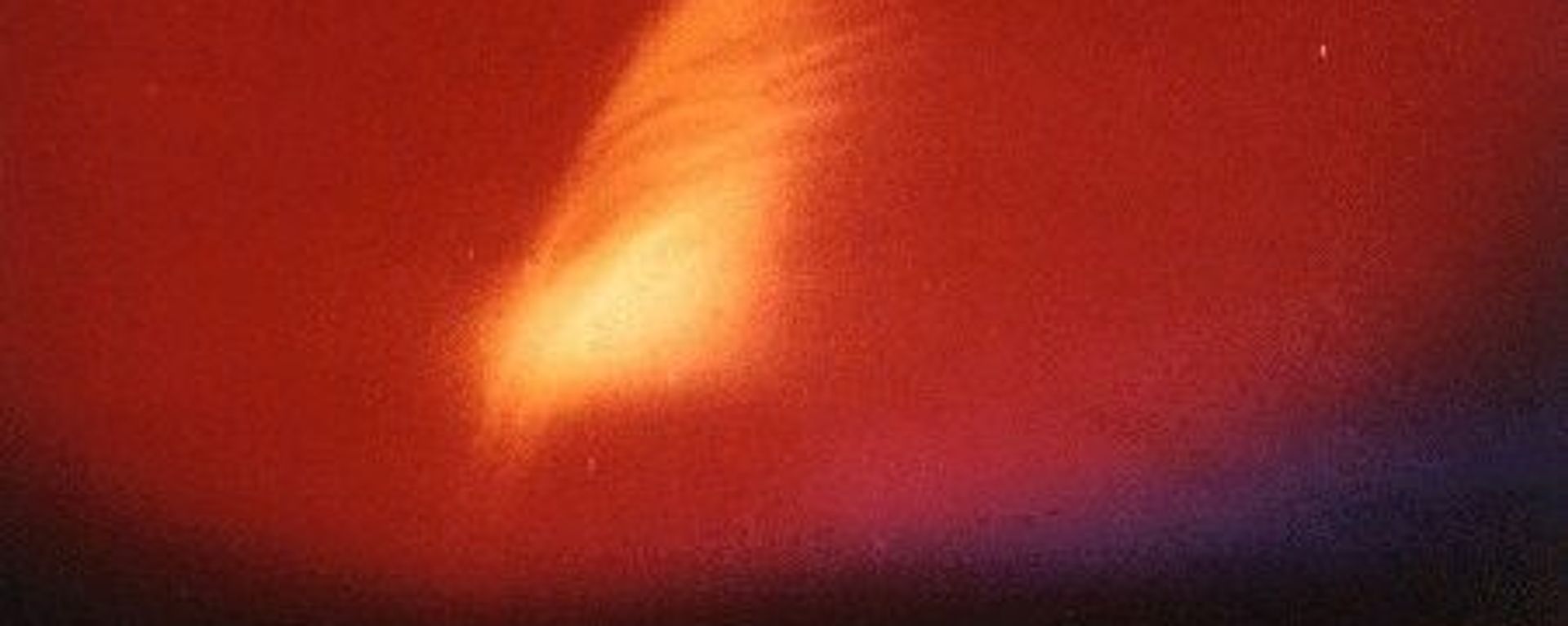 Photograph of the aurora created by the Starfish Prime high-altitude nuclear test explosion in course of Operation Dominic on July 9, 1962. Yield 1450 kilotons, altitude 250 miles. Photograph of the aurora created by the Starfish Prime high-altitude nuclear test explosion in course of Operation Dominic on July 9, 1962. Yield 1450 kilotons, altitude 250 miles. - Sputnik International, 1920, 30.10.2025