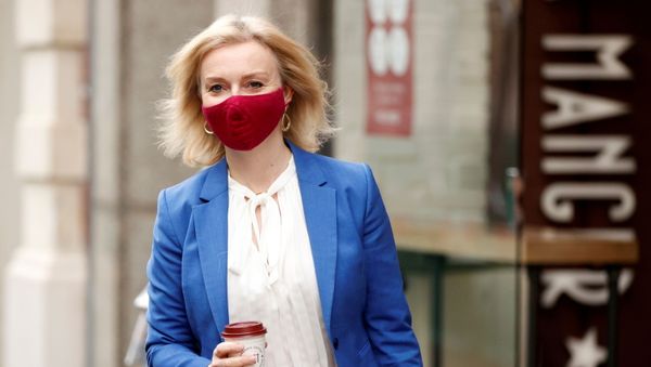 Britain's International Trade Secretary Liz Truss is seen in London Britain's International Trade Secretary Liz Truss is seen in London - Sputnik International