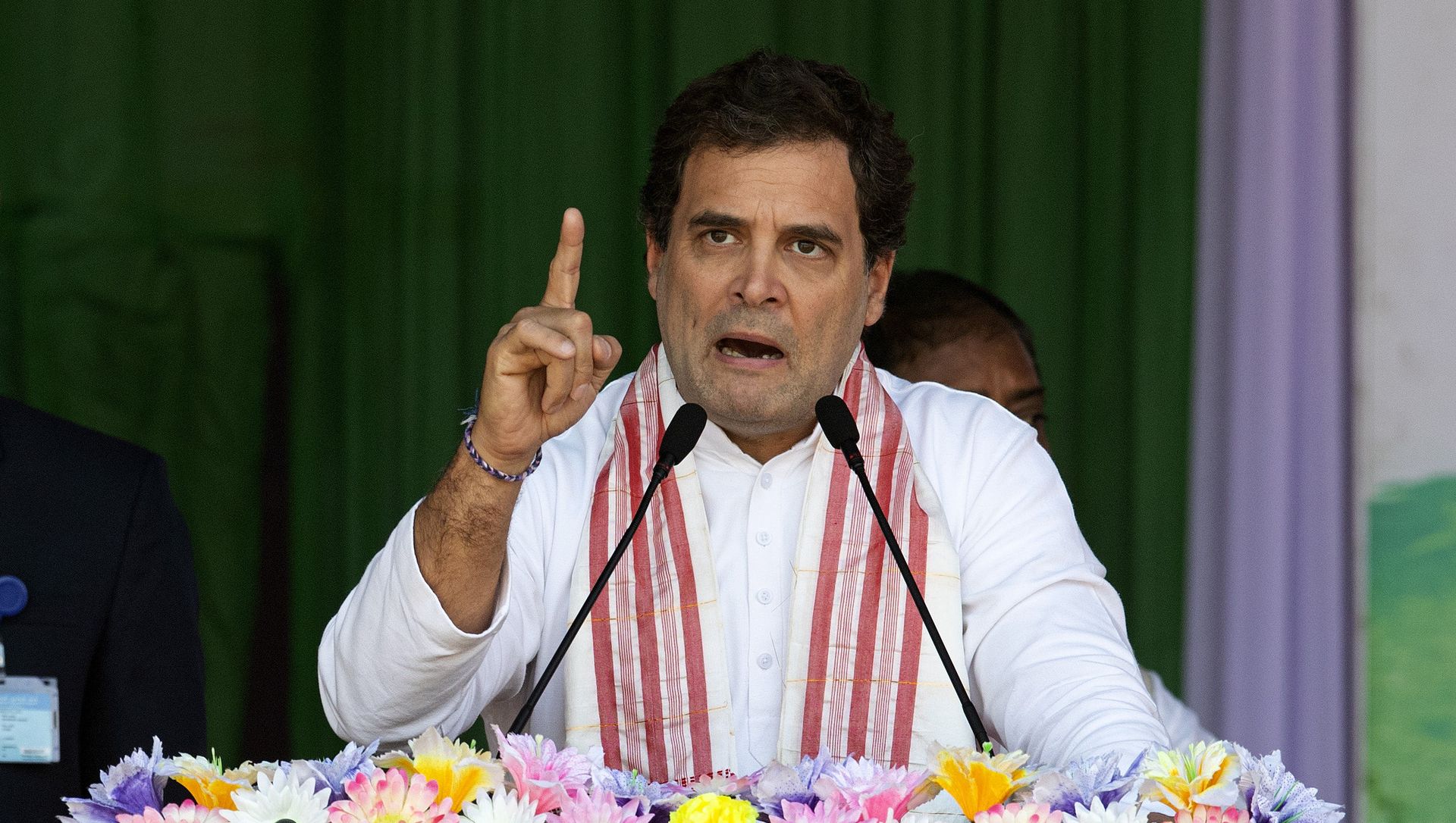 India's opposition Congress party leader Rahul Gandhi speaks at a rally against the Citizenship Amendment Act in Gauhati, India, Saturday, 28 December 2019 India's opposition Congress party leader Rahul Gandhi speaks at a rally against the Citizenship Amendment Act in Gauhati, India, Saturday, 28 December 2019 - Sputnik International, 1920, 23.04.2021