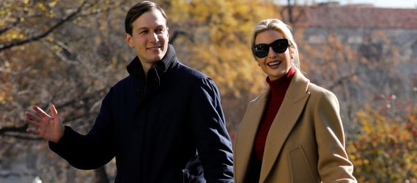 Ivanka Trump and her husband Jared Kushner walk on the South Lawn of the White House upon their return to Washington with U.S. President Donald Trump from Camp David, U.S., November 29, 2020 - Sputnik International