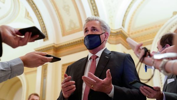 U.S. House Minority Leader Kevin McCarthy (R-CA) speaks to reporters in the U.S. Capitol in Washington, U.S., December 8, 2020. - Sputnik International