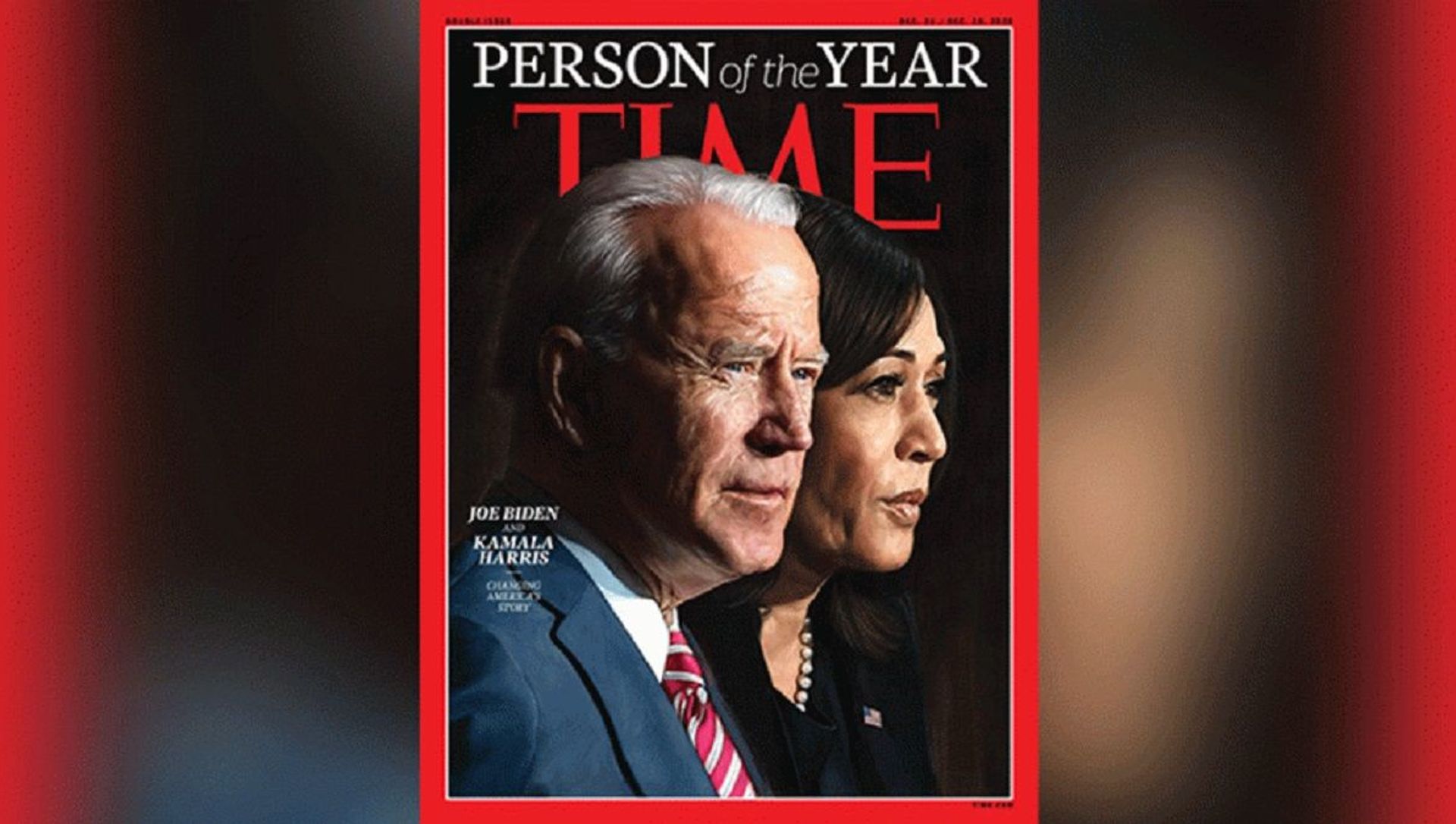 Time Magazine's Person of the Year 2020 cover featuring President-elect Joe Biden and Vice President-elect Kamala Harris Time Magazine's Person of the Year 2020 cover featuring President-elect Joe Biden and Vice President-elect Kamala Harris - Sputnik International, 1920, 13.06.2021
