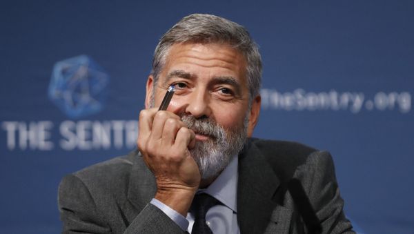 US actor and activist George Clooney speaks at a press conference about South Sudan in London, Thursday, 19 September 2019 - Sputnik International