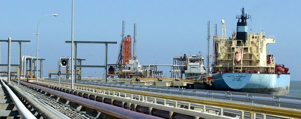 An oil tanker is seen at Jose refinery cargo terminal in Venezuela in this undated file photo An oil tanker is seen at Jose refinery cargo terminal in Venezuela in this undated file photo - Sputnik International