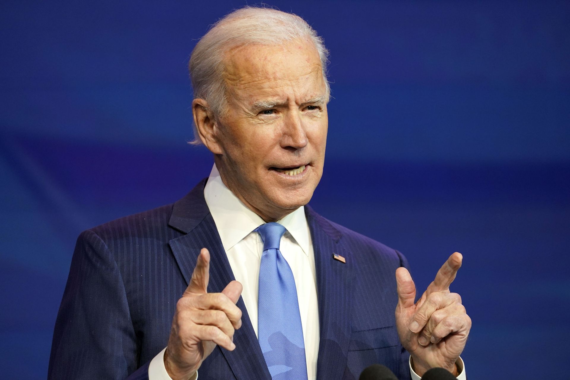 President-elect Joe Biden speaks during an event at The Queen theater in Wilmington, Del., Friday, Dec. 11, 2020 - Sputnik International, 1920, 16.09.2021