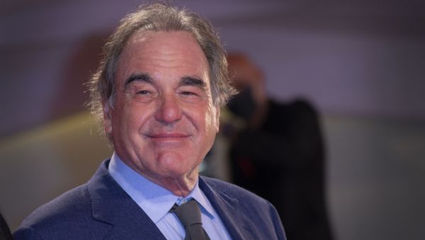 Oliver Stone poses for photographers upon arrival at the premiere of the film 'Miss Marx' during the 77th edition of the Venice Film Festival in Venice, Italy, Saturday, Sept. 5, 2020.  - Sputnik International