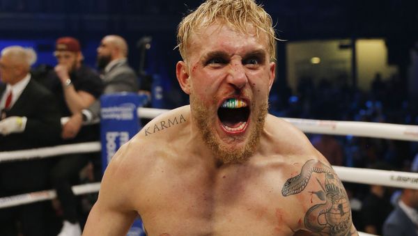 MIAMI, FLORIDA - JANUARY 30: Jake Paul celebrates after defeating AnEsonGib in a first round knockout during their fight at Meridian at Island Gardens on 30 January 2020 in Miami, Florida - Sputnik International