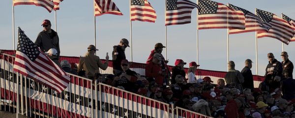 In this Dec. 5, 2020, file photo crowds wait for the start of a rally featuring President Donald Trump for U.S. Senators Kelly Loeffler, R-Ga., and David Perdue, R-Ga., who are both facing runoff elections in Valdosta, Ga. Many Republican voters in Georgia are angry In this Dec. 5, 2020, file photo crowds wait for the start of a rally featuring President Donald Trump for U.S. Senators Kelly Loeffler, R-Ga., and David Perdue, R-Ga., who are both facing runoff elections in Valdosta, Ga. Many Republican voters in Georgia are angry - Sputnik International
