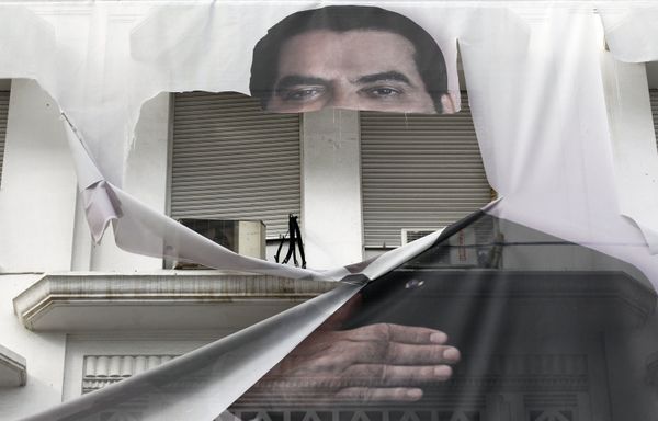 A torn banner of former Tunisian President Zine El Abidine Ben Ali is seen in the centre of Tunis, Sunday, 16 January 2011 A torn banner of former Tunisian President Zine El Abidine Ben Ali is seen in the centre of Tunis, Sunday, 16 January 2011 - Sputnik International