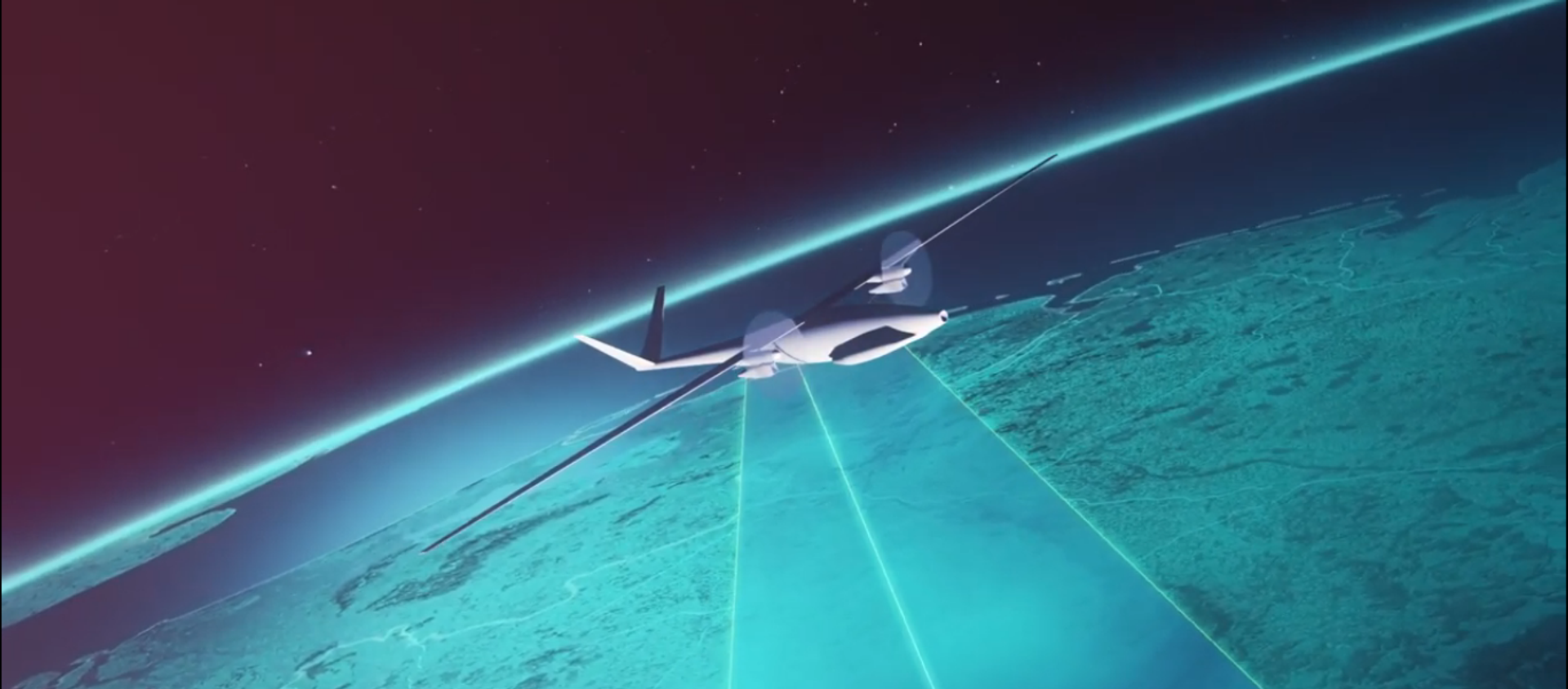 Cambridge Consultants rendered footage of a future High Altitude Platform System (HAPS) for delivering 5G internet Cambridge Consultants rendered footage of a future High Altitude Platform System (HAPS) for delivering 5G internet - Sputnik International, 1920, 16.12.2020