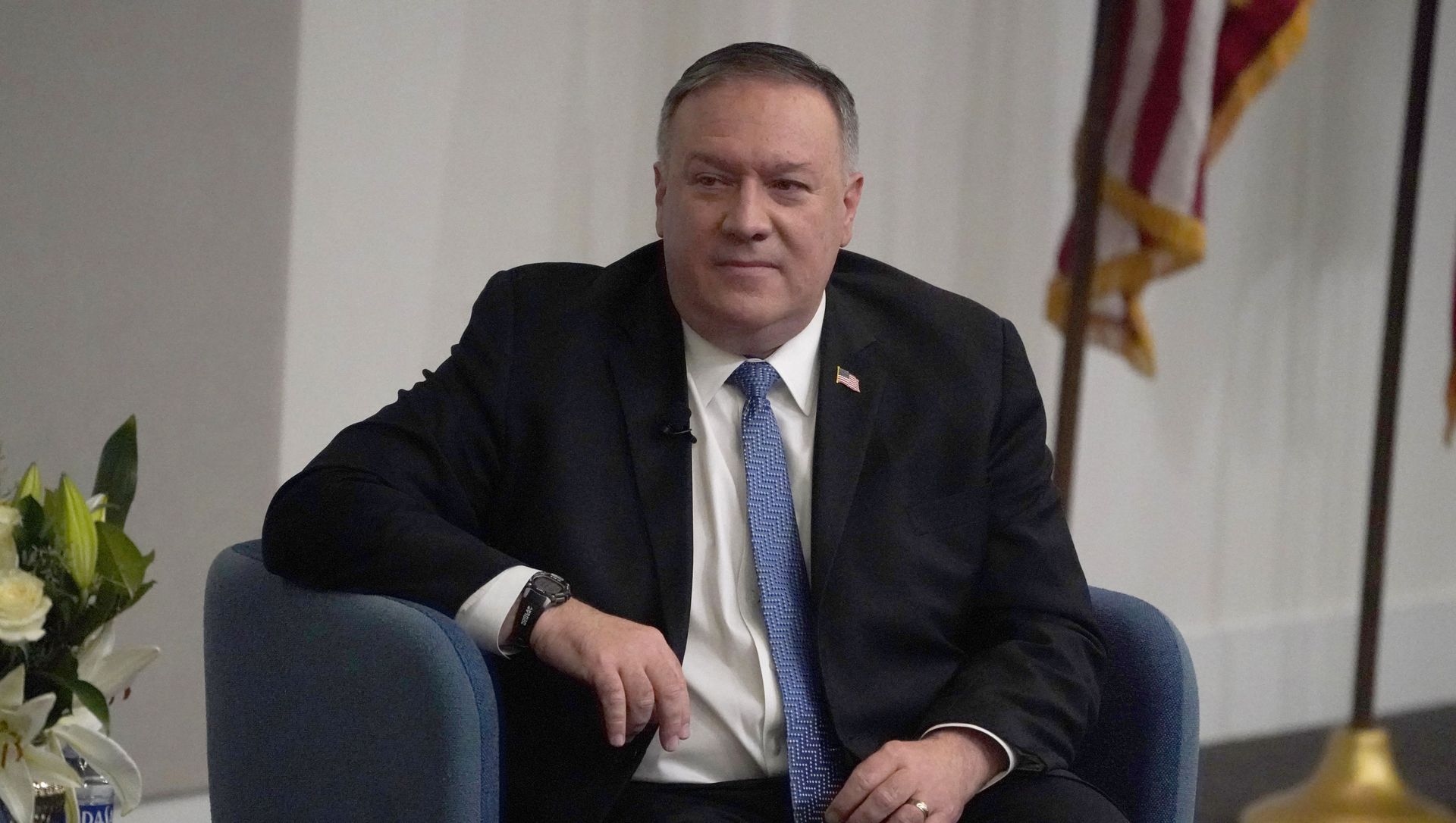 Secretary of State Mike Pompeo speaks at Georgia Tech, Wednesday, 9 December 2020, in Atlanta Secretary of State Mike Pompeo speaks at Georgia Tech, Wednesday, 9 December 2020, in Atlanta - Sputnik International, 1920, 04.03.2021