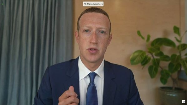 FILE PHOTO: Facebook CEO Zuckerberg testifies remotely at Senate Judiciary Committee hearing about Facebook and Twitter's content moderation decisions on Capitol Hill in Washington - Sputnik International