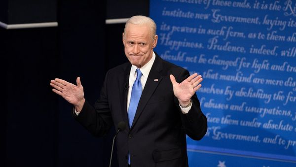Actor Jim Carrey parodies US President-elect Joe Biden on NBC's Saturday Night Live show. - Sputnik International