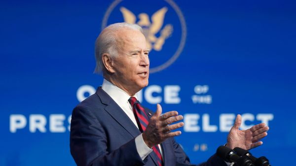 U.S. President-elect Joe Biden introduces key members of their administration in Wilmington, Delaware, U.S., December 19, 2020. REUTERS/Kevin Lamarque U.S. President-elect Joe Biden introduces key members of their administration in Wilmington, Delaware, U.S., December 19, 2020. REUTERS/Kevin Lamarque - Sputnik International