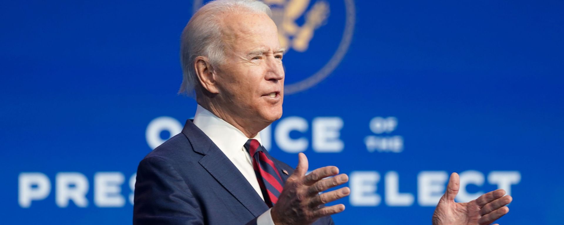 U.S. President-elect Joe Biden introduces key members of their administration in Wilmington, Delaware, U.S., December 19, 2020. REUTERS/Kevin Lamarque U.S. President-elect Joe Biden introduces key members of their administration in Wilmington, Delaware, U.S., December 19, 2020. REUTERS/Kevin Lamarque - Sputnik International, 1920, 20.12.2020