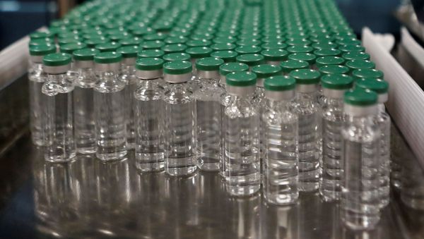 Vials of AstraZeneca's COVISHIELD, coronavirus disease (COVID-19) vaccine Vials of AstraZeneca's COVISHIELD, coronavirus disease (COVID-19) vaccine - Sputnik International