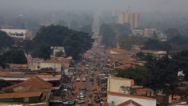A general view shows a part of the capital Bangui, Central African Republic, February 16, 2016. A general view shows a part of the capital Bangui, Central African Republic, February 16, 2016. - Sputnik International