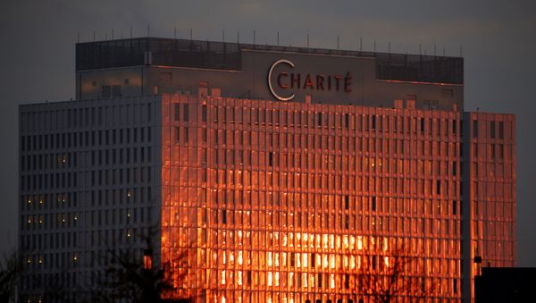A sunrise view of Charite hospital in Berlin, Germany, December 8, 2020. A sunrise view of Charite hospital in Berlin, Germany, December 8, 2020. - Sputnik International