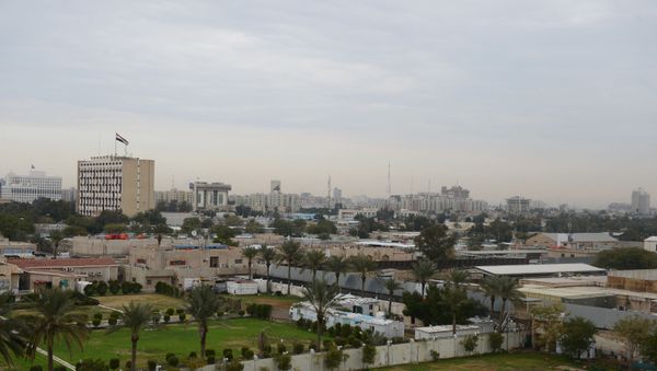 The area of the so-called International Zone (Green Zone), is where the Palestine Hotel, the Monument to the Unknown Soldier, the US Embassy, and the former airport seized by Allied forces in March 2003 are located. - Sputnik International