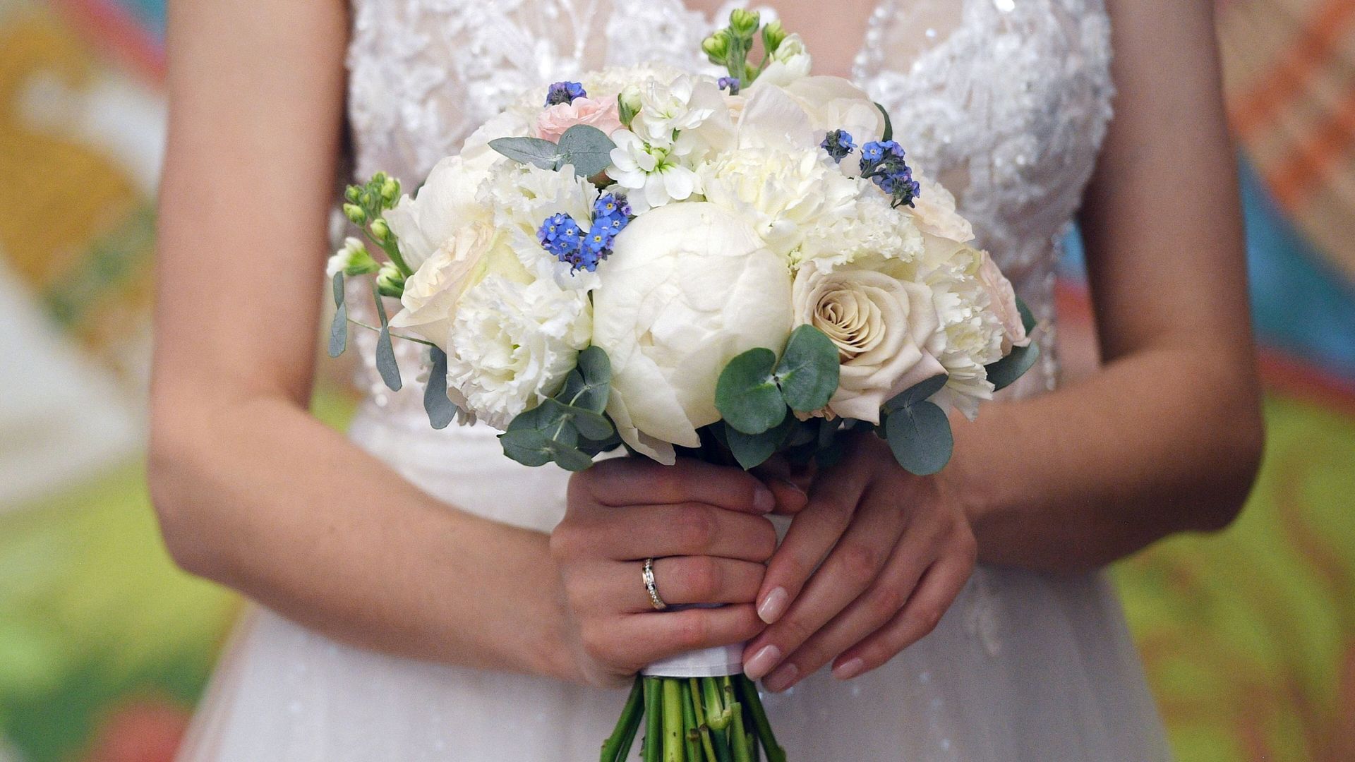 A bride in a wedding palace. A bride in a wedding palace. - Sputnik International, 1920, 17.03.2021