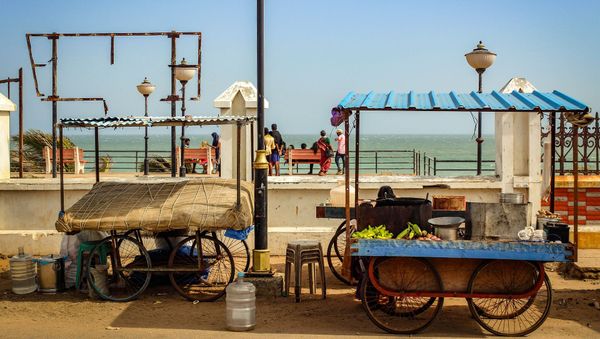 Food stall in India - Sputnik International
