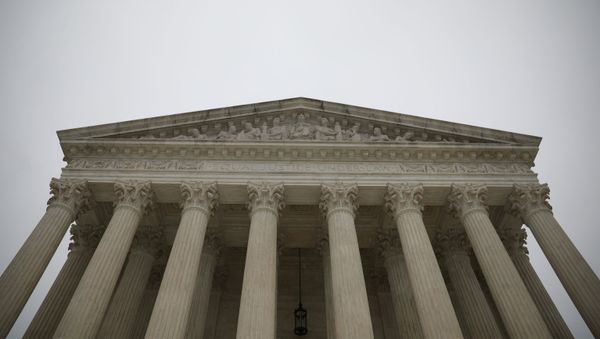 The United States Supreme Court during a rain storm on Capitol Hill in Washington, U.S., December 14, 2020 The United States Supreme Court during a rain storm on Capitol Hill in Washington, U.S., December 14, 2020 - Sputnik International
